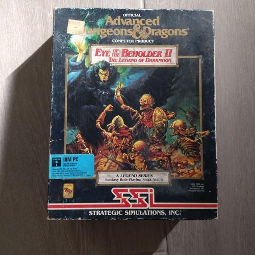 Eye of the Beholder 2 PC game like new