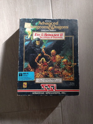 Eye of the Beholder 2 PC game like new