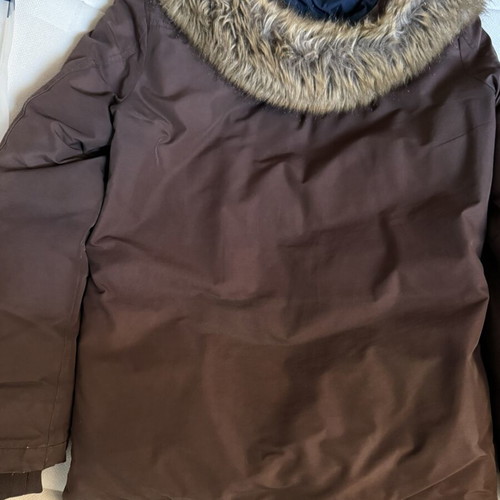 Tommy Hilfiger men's parka down jacket brown like new