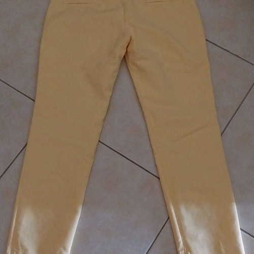 Zara pants small yellow like new