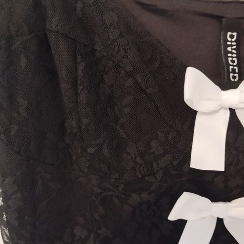 Black lace dress M H&M like new