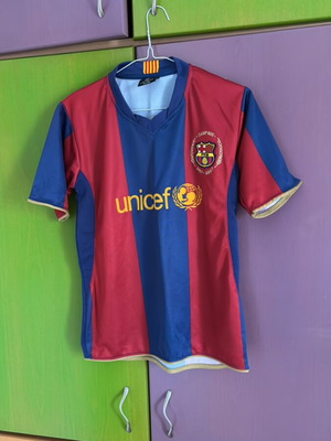 FCB Football Jersey Henry vintage for boy, like new, size 10