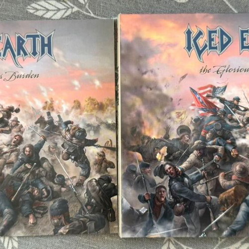 Iced Earth The Glorious Burden Special Edition 2xCD Digipack used