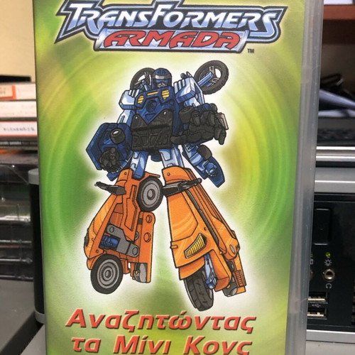 Transformers Armada Searching for the Mini Cons VHS new, dubbed