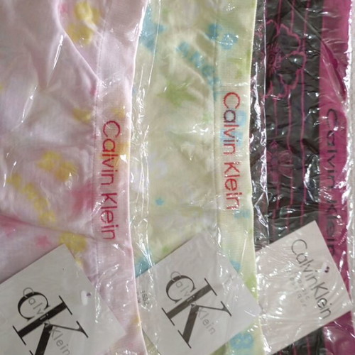 Calvin Klein bikini slip set new, multicolor, cotton, size S/M