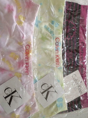 Calvin Klein bikini slip set new, multicolor, cotton, size S/M