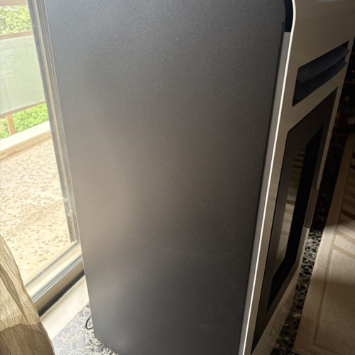Welio Cayenne M2 Pellet Stove 12 kW Like New, White-Black