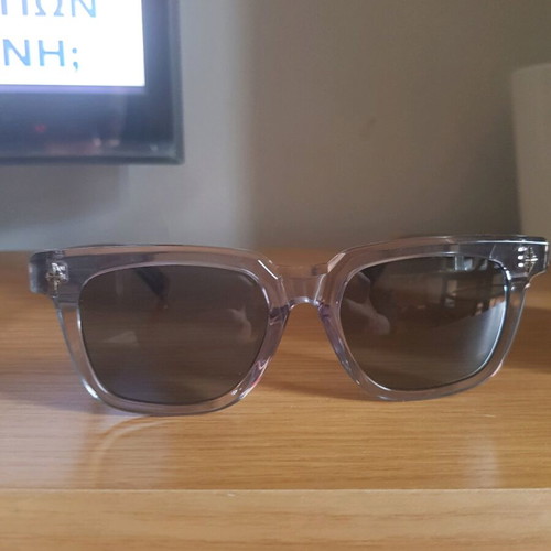 Chrome Hearts sunglasses like new, white and blue