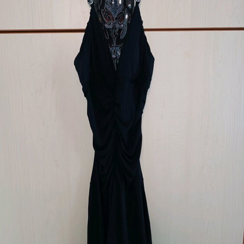 Mini dress like new with embroidery and beads on back, size S