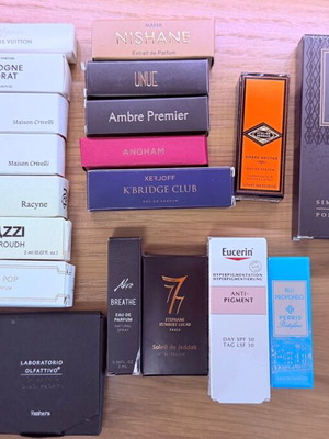Louis Vuitton & Xerjoff Discovery Set tester, 19 perfume samples