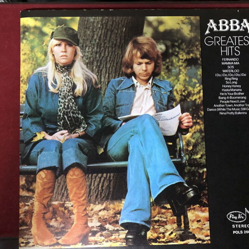ABBA Greatest Hits vinyl record Pan-Vox 1976 authentic Greek press like new