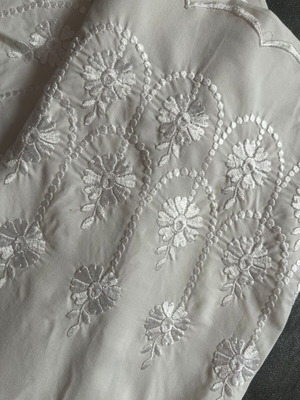 Pillowcases with embroidery, 42x70 cm