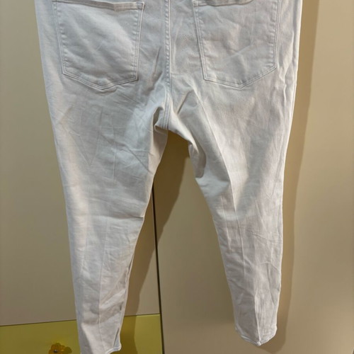 H&M white pants like new, size XXL