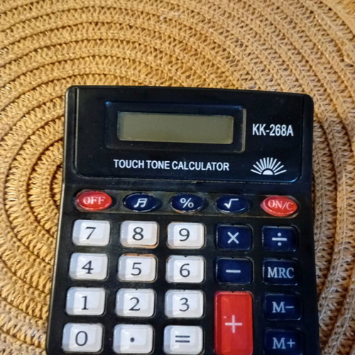 Calculator used KK-268A