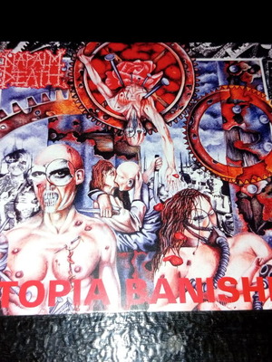 Napalm Death Utopia Is Banished CD sealed, new