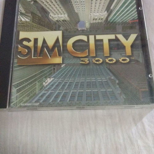Sim City 3000 PC CD used, good condition