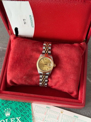 Rolex Lady Datejust 26mm two tone like new