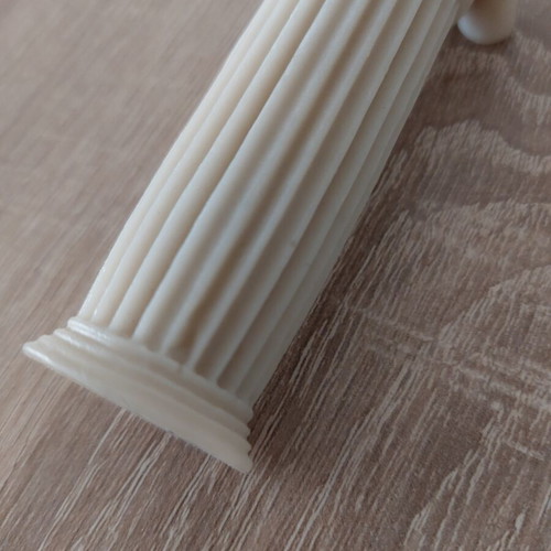 Decorative candle 10 cm Ionic column style new