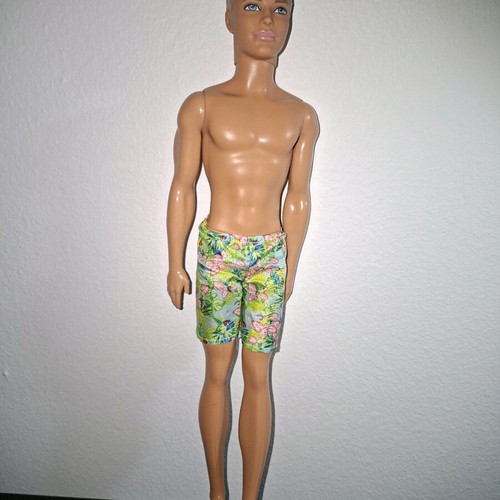 Barbie Ken Beach Water Play like new with swimwear