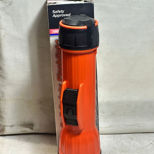 Bright Star WorkSAFE I Industrial Safety Flashlight with Box, Like New