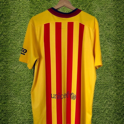 Barcelona 2015/2016 Away Football Jersey Size L Like New
