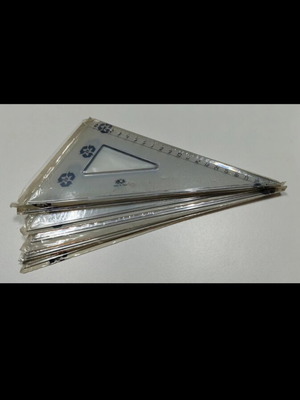 Ilca 20 cm triangle set new, 6 pieces