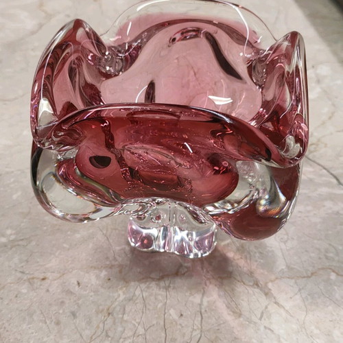 Vintage handmade Bohemian crystal decor like new