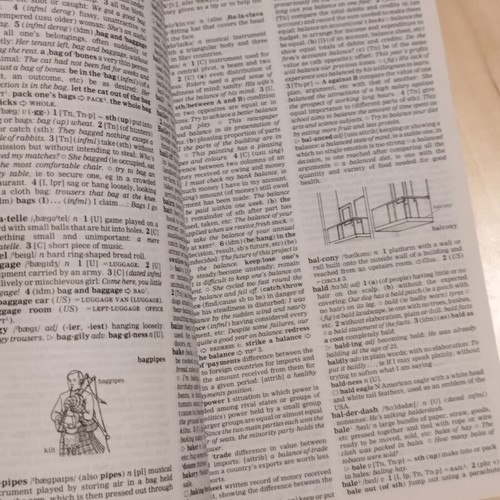 Oxford Advanced Learner's Dictionary illustrated, like new