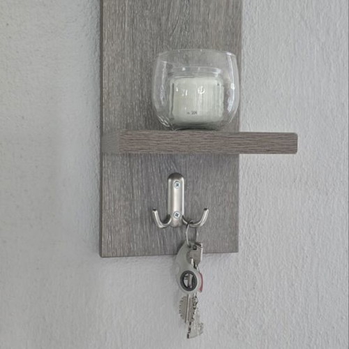 Shelf key holder like new, practical wall hook