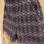 Zara shorts χειμωνιάτικο XS σαν καινούργιο, μπλε και καφέ