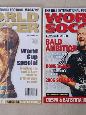 World Soccer pack of 2 issues like new