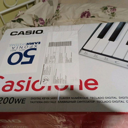 Casio CT-S200WE ηλεκτρικό αρμόνιο-πιάνο με βάση αχρησιμοποίητο