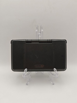 Nintendo DS handheld console used, black, tested, with charger and stylus