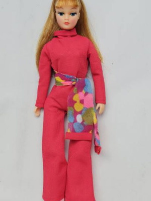 Uneeda Dollikin retro doll