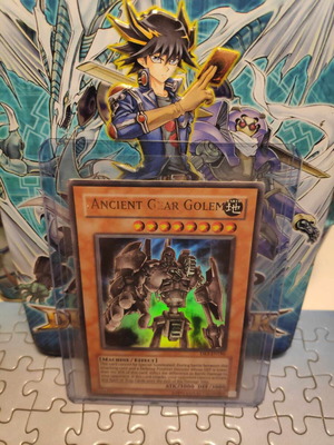 Ancient Gear Golem DR3-EN186 used Yu-Gi-Oh! card