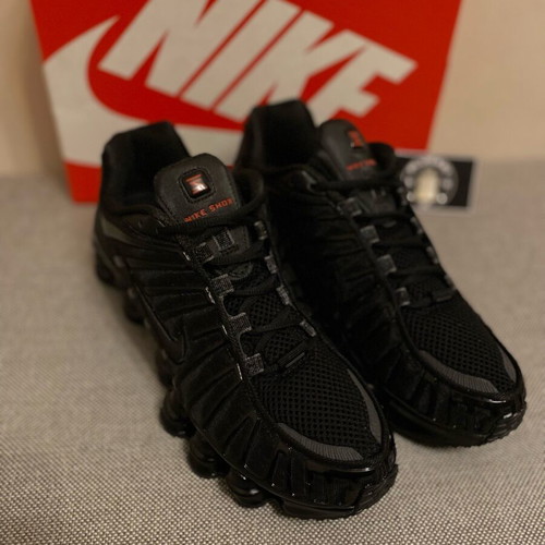 Nike Shox TL new black athletic shoes size 43