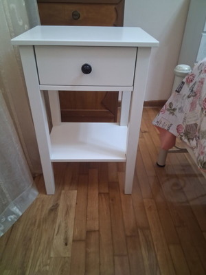 Nightstand new, width 0.22m, height 0.65m, depth 0.32m