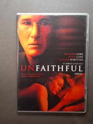 Unfaithful DVD like new, romantic drama thriller (2002)