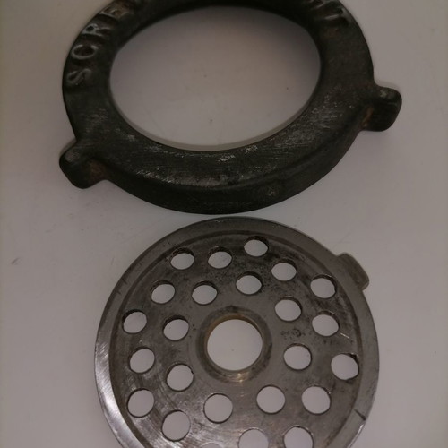 Vintage Albion No 1 meat grinder used from England