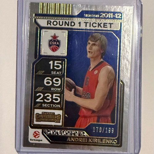 CSKA Moscow Panini EuroLeague Basketball Cards 2025-26 New