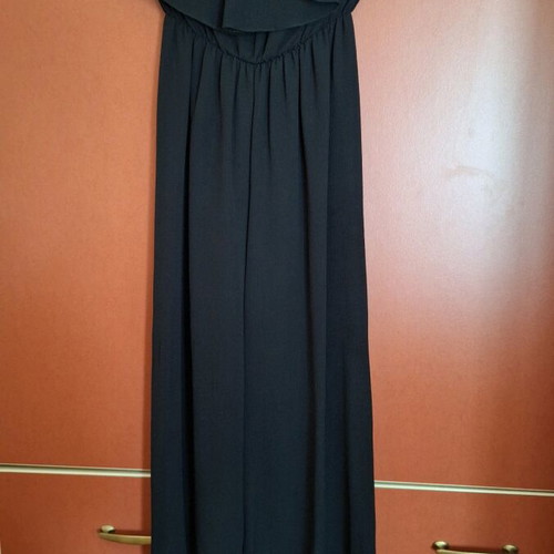 Black dress like new with extra fabric, size L