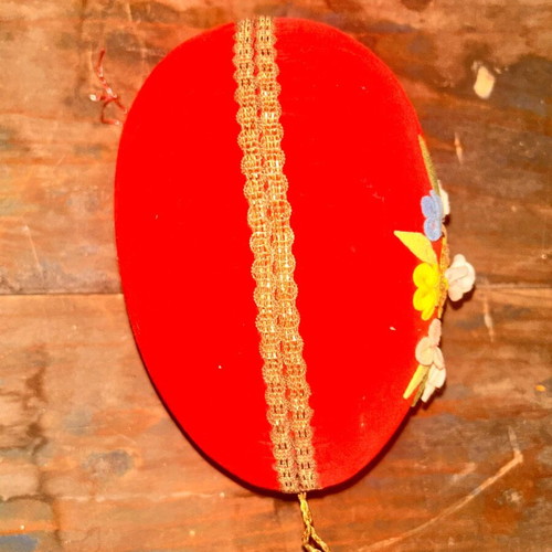 Easter egg Greek handmade from the 60s like new