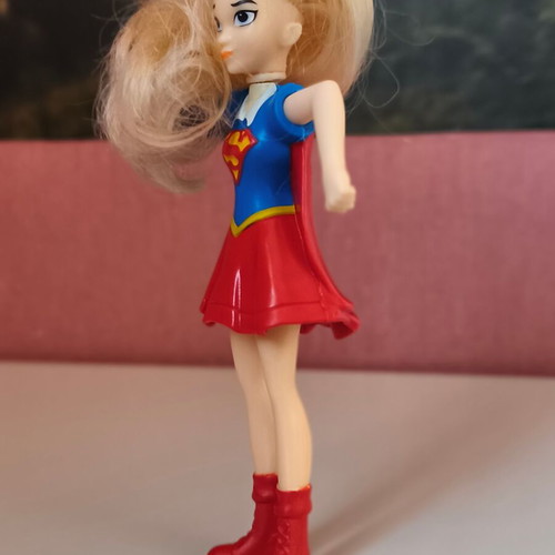 McDonald's DC Comics Supergirl Action Figure like new