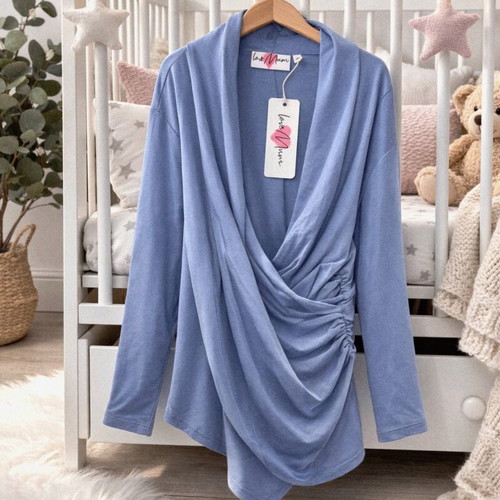 A-Style maternity t-shirt brand new, blue, size L/XL