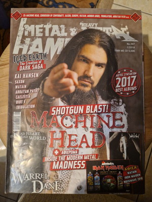 Metal Hammer & Heavy Metal τεύχος 397 σαν καινούργιο χωρίς αφίσα