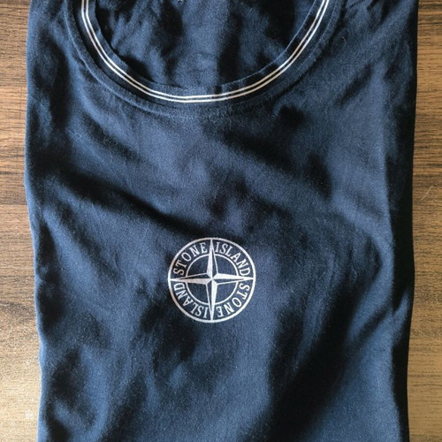 Stone Island T-shirt size L like new, dark blue