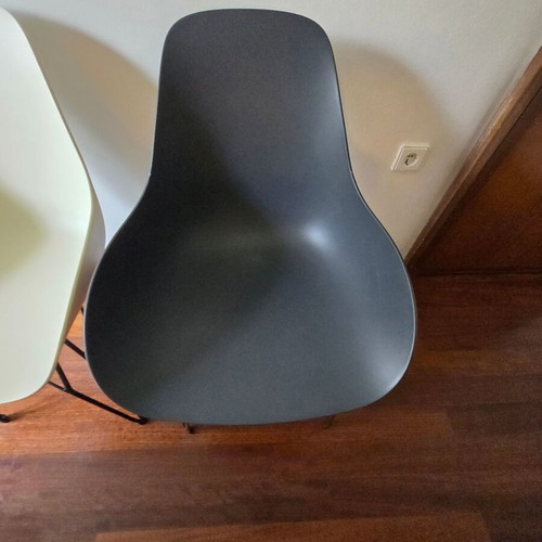 Kubikoff Dimple chairs set of 6 used, Diamond base, made in Italy