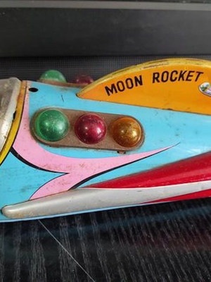 Modern Toys vintage space vehicle used, 1960s, non-working