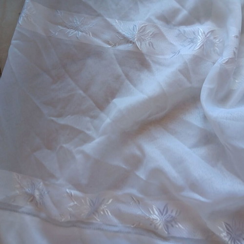 Curtain, sewn, 6.75 m length, 2.25 m height