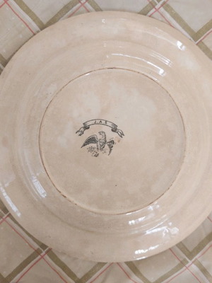 Ancient earthenware plate used from Samos